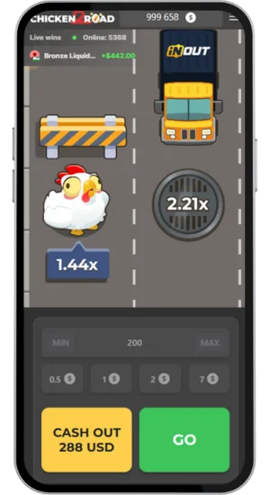 Chicken Road with multiples 1.44x